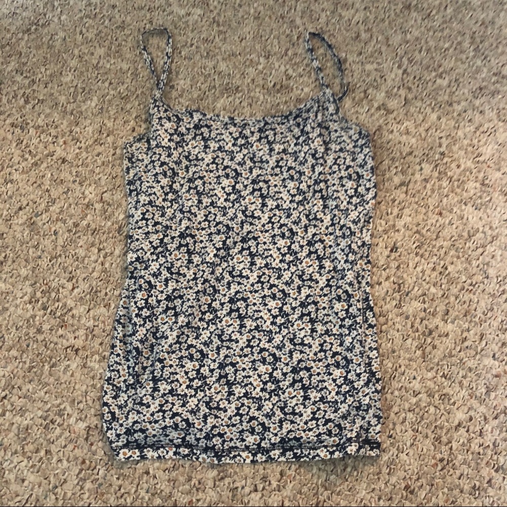 floral tank top
